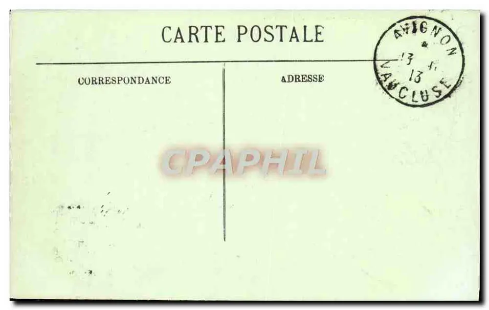 Avignon — O Ponte Saint-Bénézet — Selecta - Verso