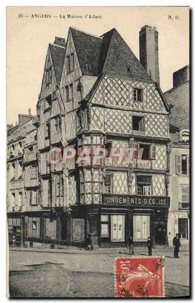 Angers — A Casa de Adam — N.G. N°26 - Frente