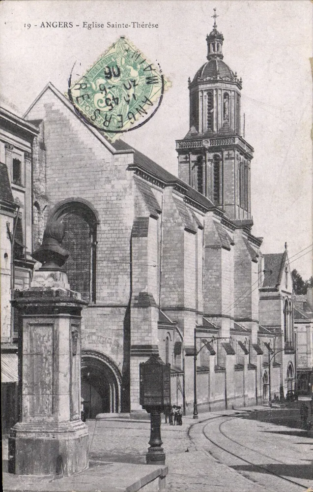 Angers - Igreja de Santa Térèse — editor desconhecido, número de série 19 - Frente