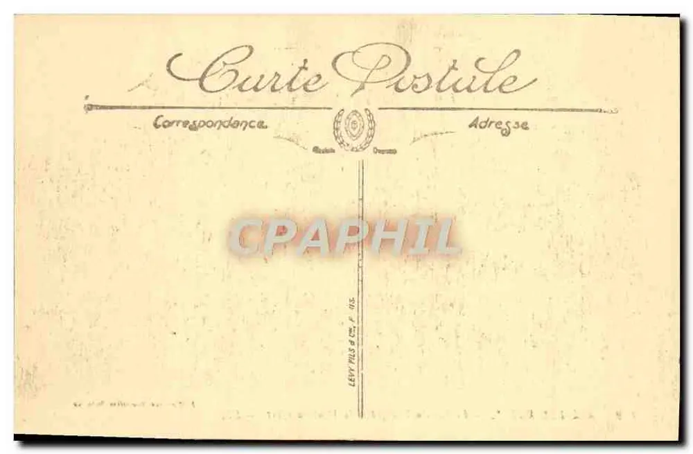 Aix-les-Bains — O Lago do Bourget e a Dente do Gato — Edição das Novas Galerias, n°142 - Verso
