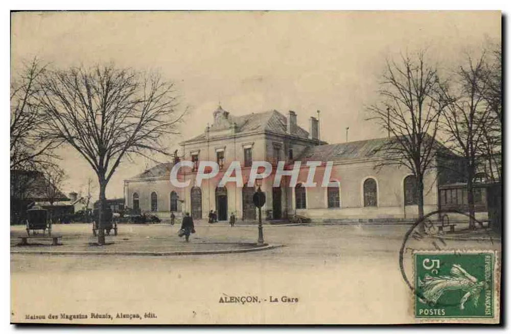 Alençon - Die Station — Maison des Magasins Réunis, Verlag Alençon - Vorderseite
