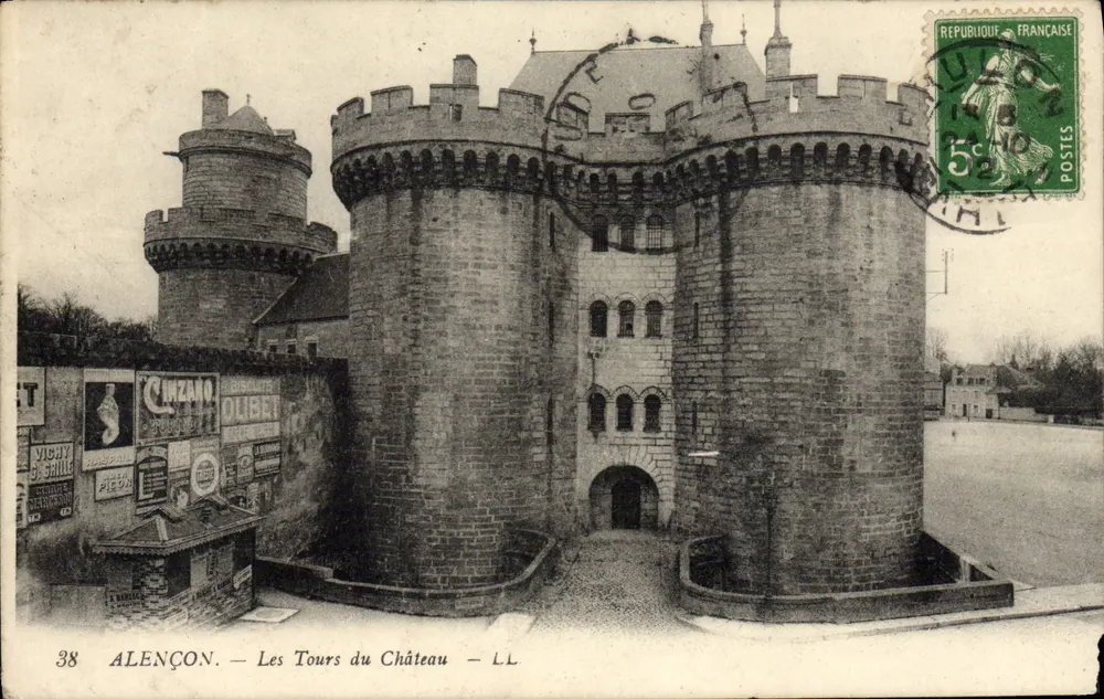 Alençon — As Torres do Castelo — LL - Frente