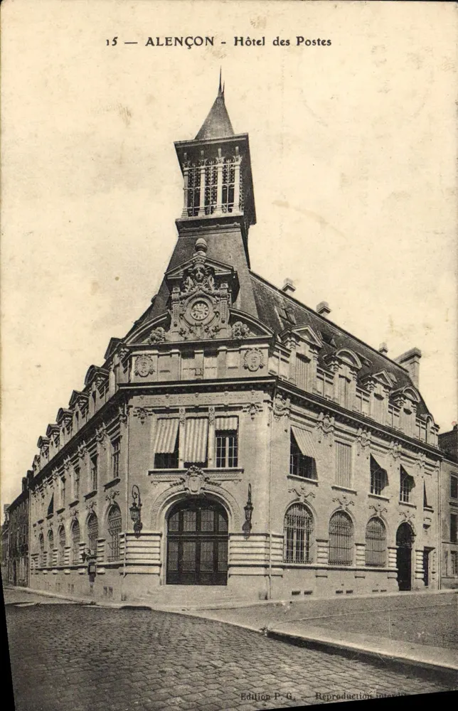 Alençon — Hotel das Correios — Edição P.G. - Frente