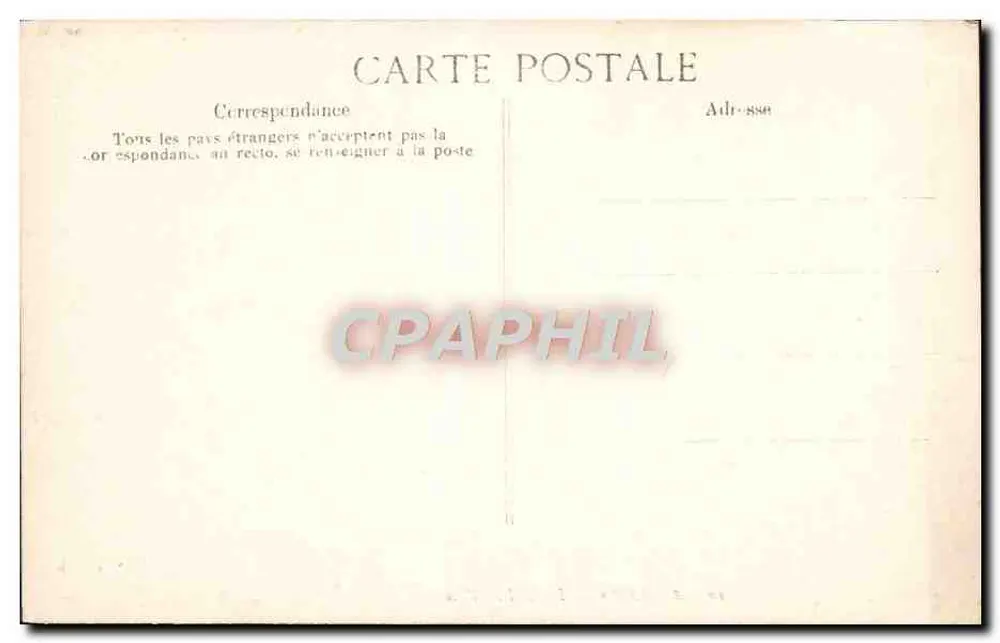 Avignon — O Hotel de Ville — E.D. n°10 - Verso