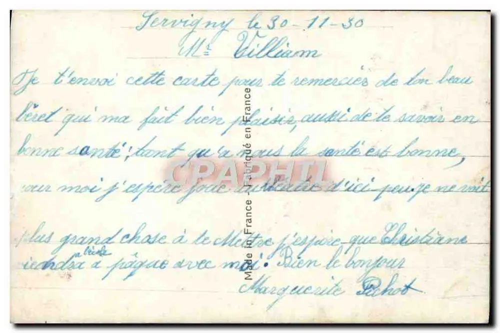 Zwei junge Frauen — eine hält einen Rosenstrauß — Verlag Léo, Paris, n° T715 - Rückseite