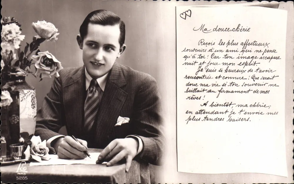 Jungmann schreibt — Paris — Verlag Léo, n° 5265 - Vorderseite