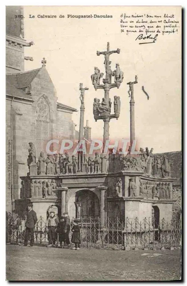 Le Calvaire de Plougastel-Daoulas — Collection Thilaid — n° 385 - Vorderseite