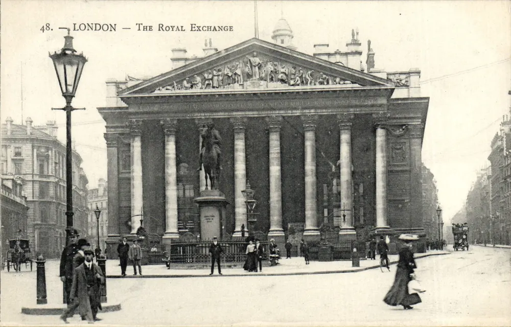 LONDRES — A TROCA REAL — União Postal Universal Grã-Bretanha & Irlanda - Frente