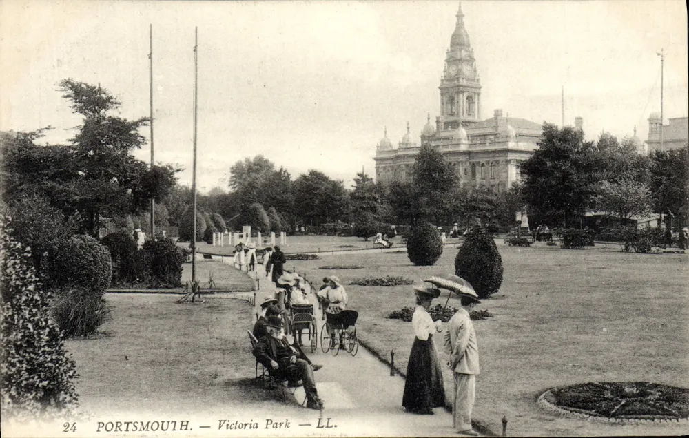 Portsmouth — Victoria Park — LL. — Verlag LL. Nr. 24 - Vorderseite