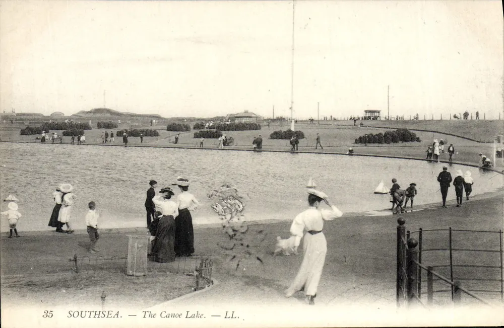 Southsea — El Lago de las Canoas — n°35 - Anverso