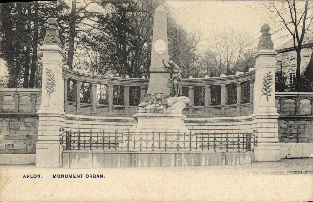 Arlon — Pomnik Orban - Awers
