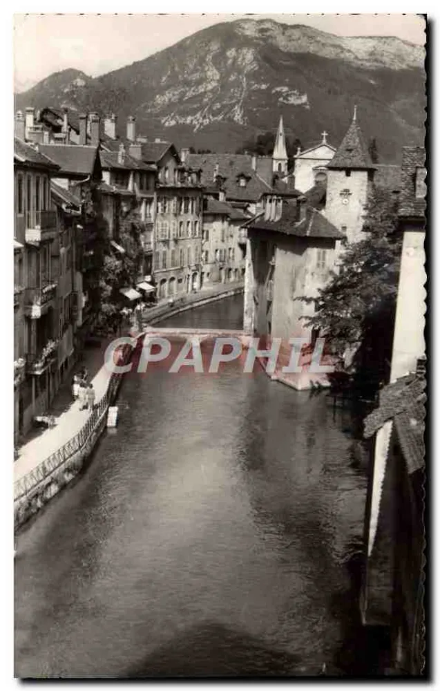 Chamonix - Ansicht des Kanals und der Berge — n° 1505 - Vorderseite