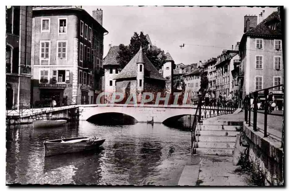 Annebey (Haute-Savoie) — Canal du Thiou und Palais de l'Isle — Éditions du Globe - Vorderseite