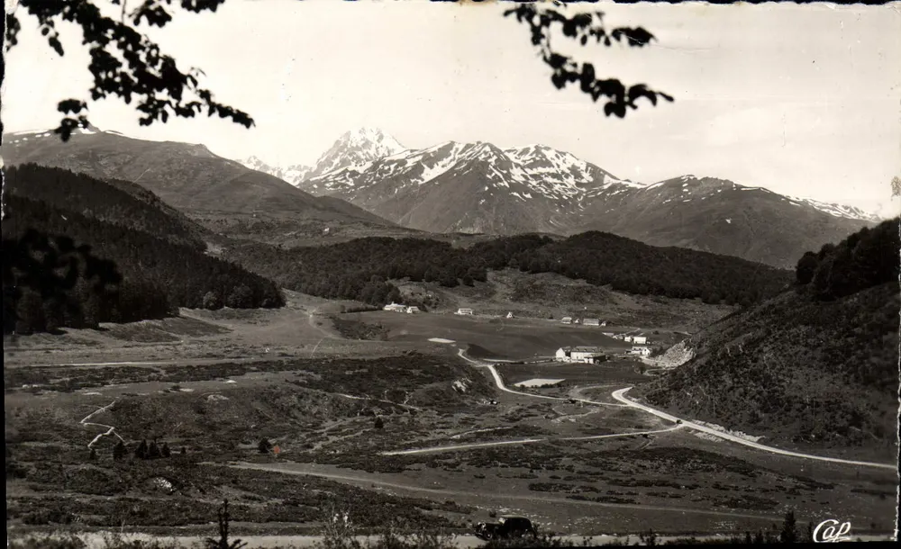 Subida do Col d'Aspin — Plateau de Payolle — C.A.P. (56) Réal-Photo - Frente