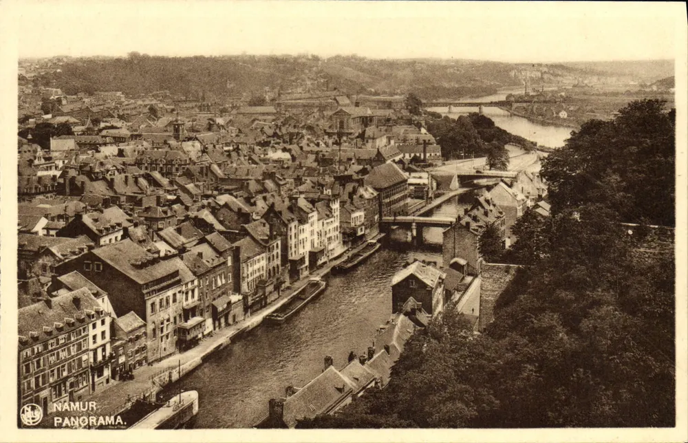Namur — panorama — Namur Panorama - Frente