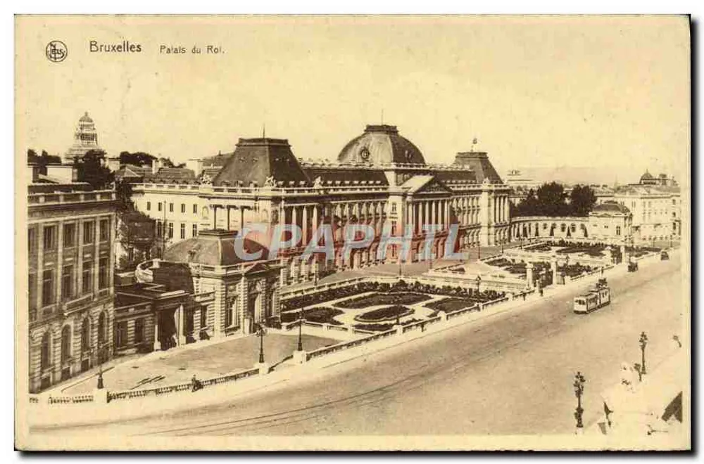Bruxelas - Palácio do Rei — editor N. Thill, n° 799 - Frente