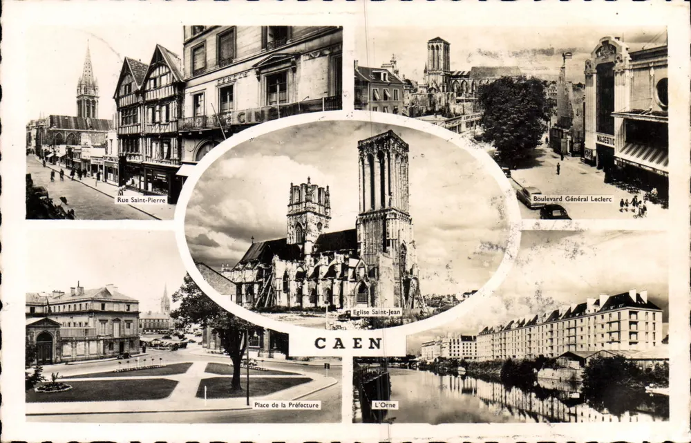 Caen — Vista panorâmica — Artaud pai e filho, Nantes - Frente