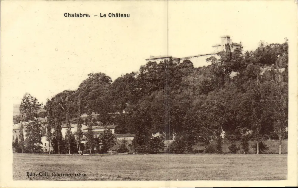 Chalabre — O Castelo — Edit. Coll. Courrent-tabac - Frente