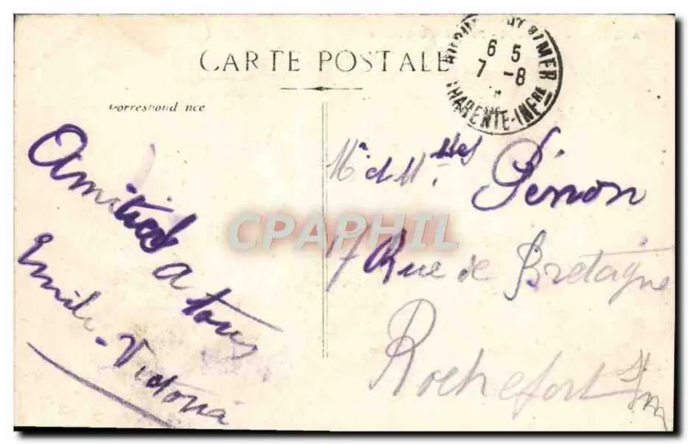Bordeaux - Porta das Salinas — A.H. 9 bia - Verso