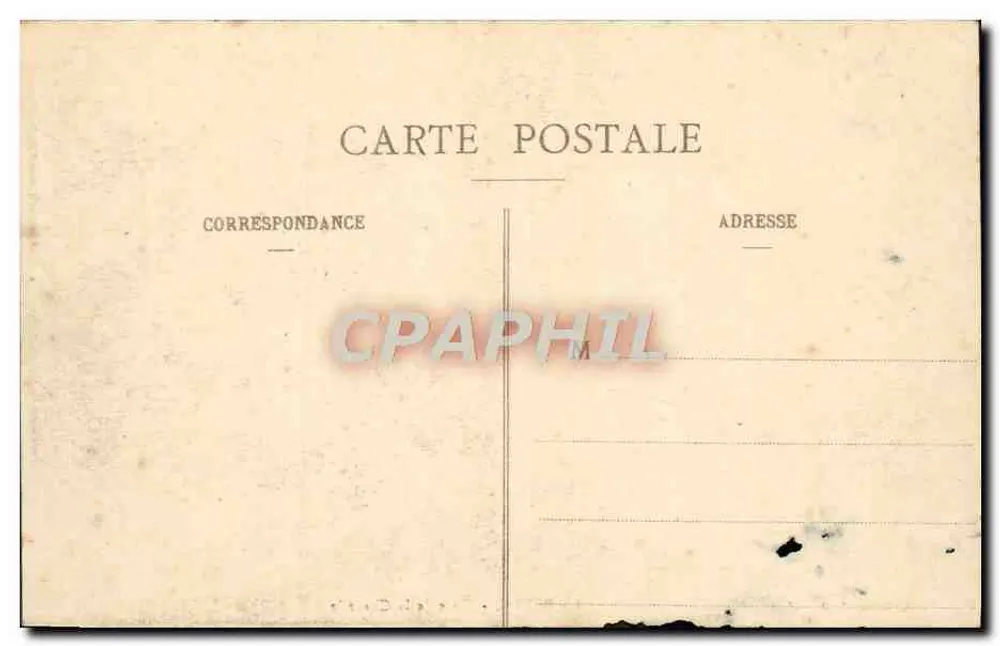 La Baule - Praça da Capela — farmácia e edifícios — editor não identificado, número de série ilegível - Verso