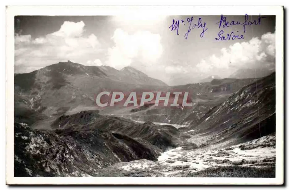 Mont Joly — vista do Massif d'Outray — Beauport, Saboia - Frente