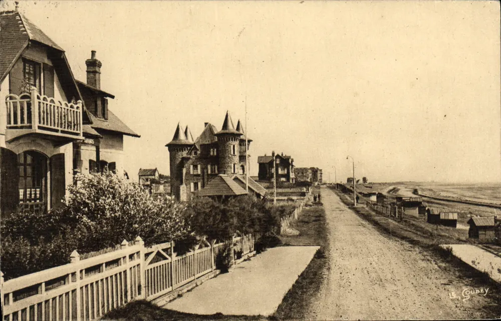 Barneville-sur-Mer — Der Maritime Boulevard — Verlag L. Gubrey - Vorderseite