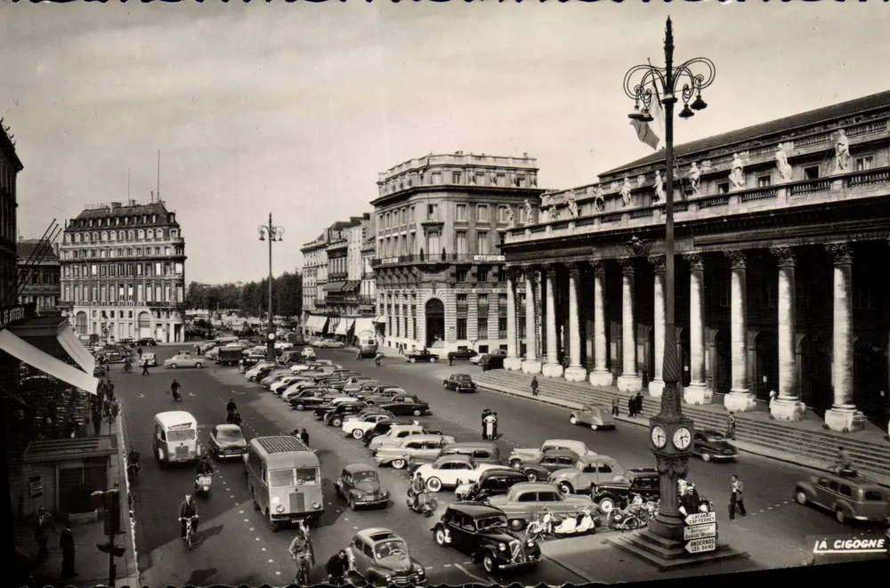 Praça da Comédia — Bordeaux — Ed. A Cigogne - Frente