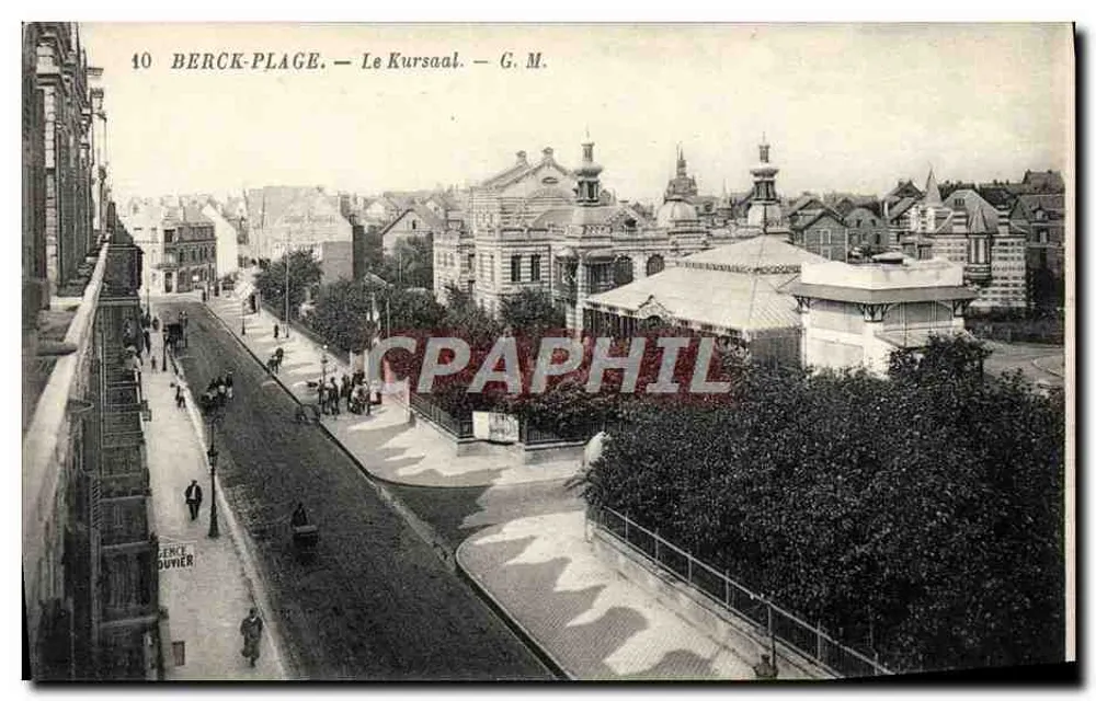 Berck-Plage — O Kursaal — G. M. - Frente