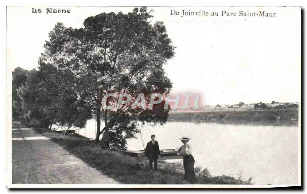 Die Marne — Von Joinville zum Parc Saint-Maur — Verleger nicht sichtbar - Vorderseite