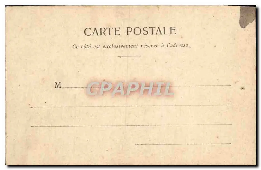 Sailly - La Récolte du Sel — scène de travail salin avec un homme et une femme, éditeur SAILLÉ, N° 240 de la Collection G. I. D., de Nantes - Verso