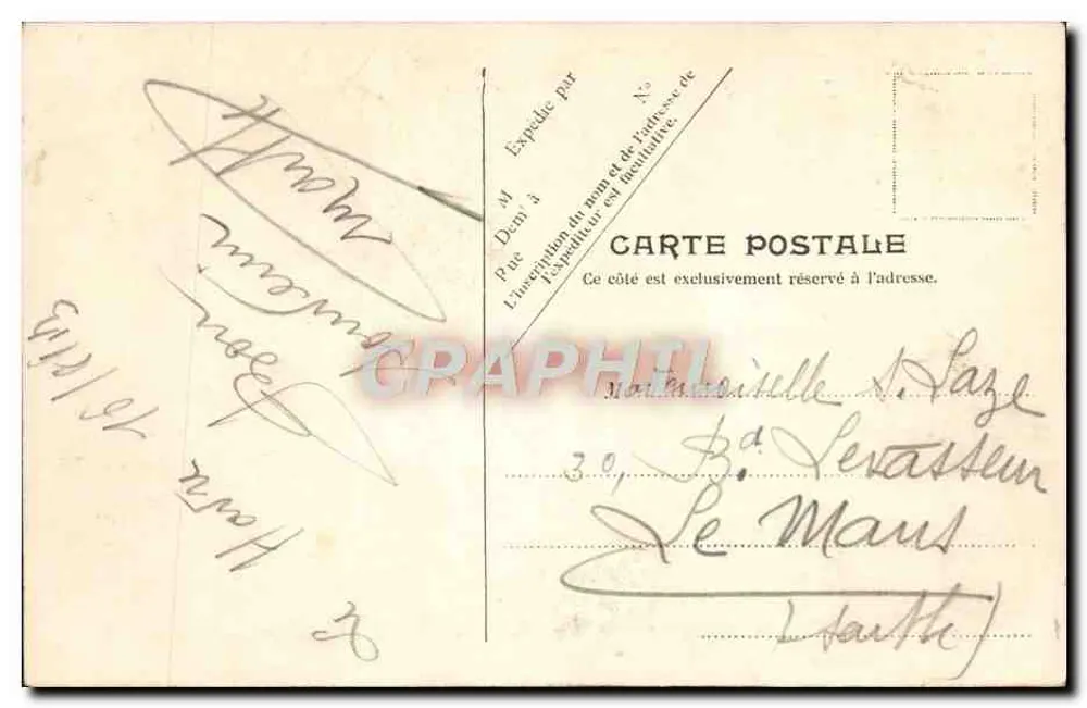 Le Havre — Le Quai des Transatlantiques — Y.P. Paris Nr. 16 - Rückseite
