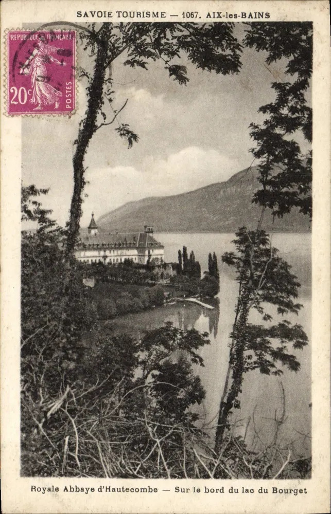Königliche Abtei Hautecombe — Am Ufer des Sees Bourget — Savoie Tourisme — 1067 - Vorderseite