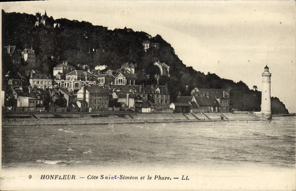 Honfleur — Costa de São Simão e o Farol — LL - Frente