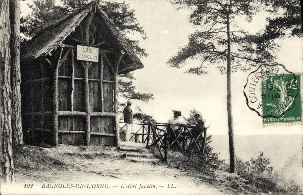 Bagnoles-de-l'Orne — O Abrigo Janolin — LL. — N° 102 - Frente