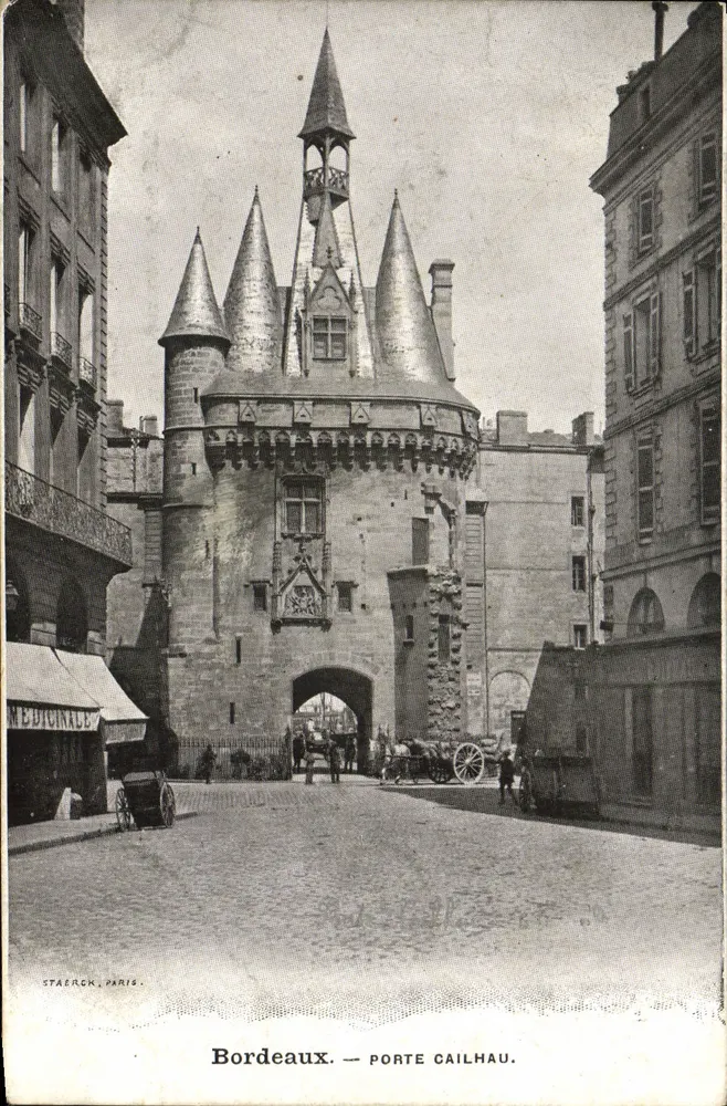 Bordeaux — Porte Cailhau — Staerck, Paris, n°16 - Frente