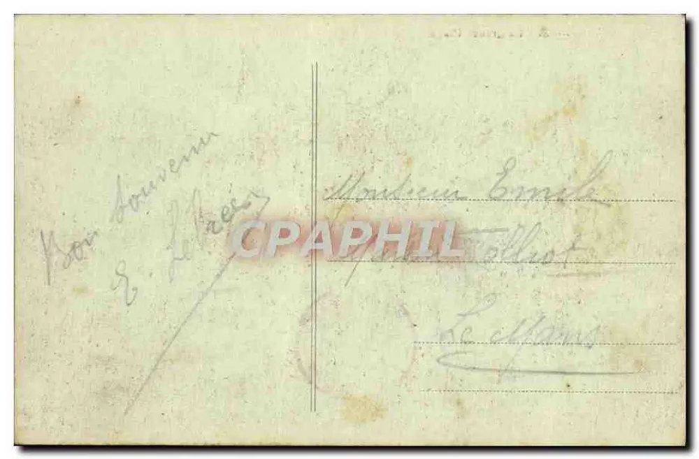 Biarritz - A Grande Praia — editor anônimo, n° 9 - Verso