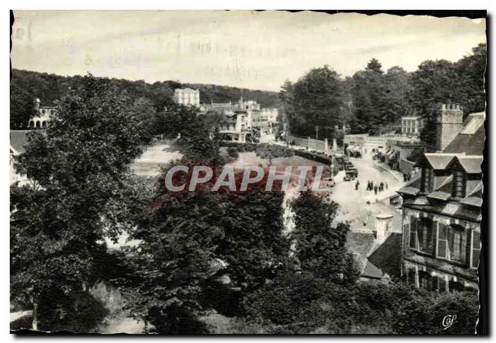 Bagnoles-de-l'Orne — Panoramablick vom Roc-au-Chien — C. P. (Verleger) - Vorderseite