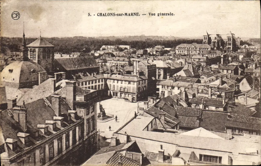 Chalons-sur-Marne — Vista geral — Edições OR - Frente
