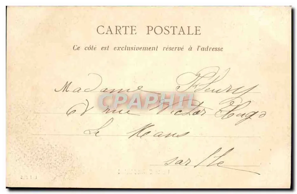 Porta Saint-Michel — Guérande — editor Collécedé, Nantes, número de série L-I 223 - Verso