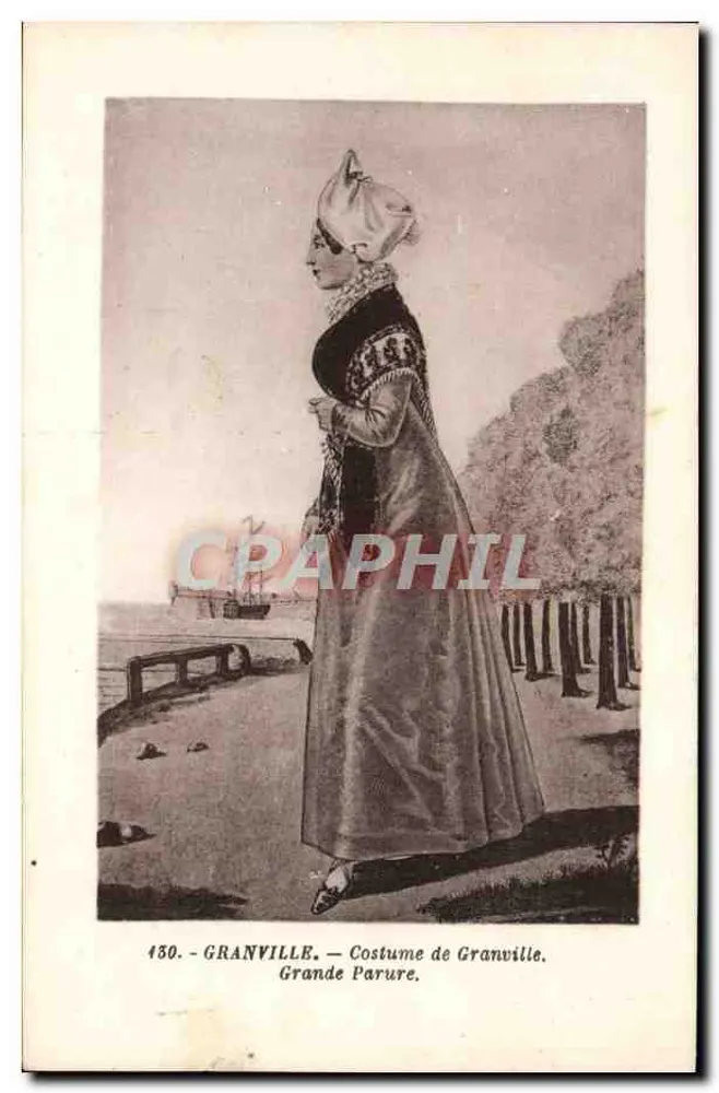 Granville — Tracht von Granville. Große Parure — Ausgabe A. Béguin, Granville - Vorderseite