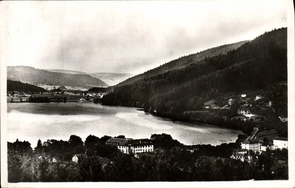 Gérardmer — Der See von der Creuse (Felsen des Regens) — Ausgabe La Couronne, Straßburg - Vorderseite