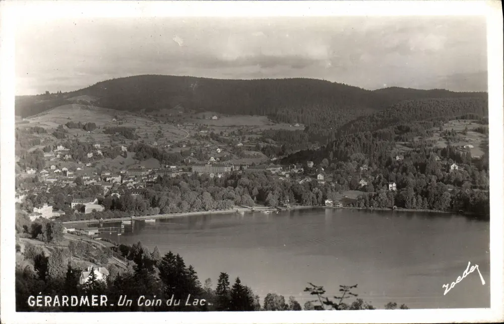 Gérardmer — Um Canto do Lago — Roeder - Frente