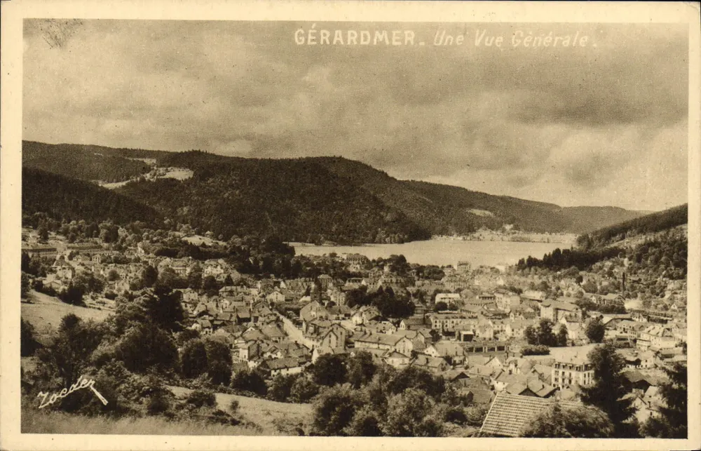 Gérardmer — Vista geral — V. Reeder, n° 535 - Frente
