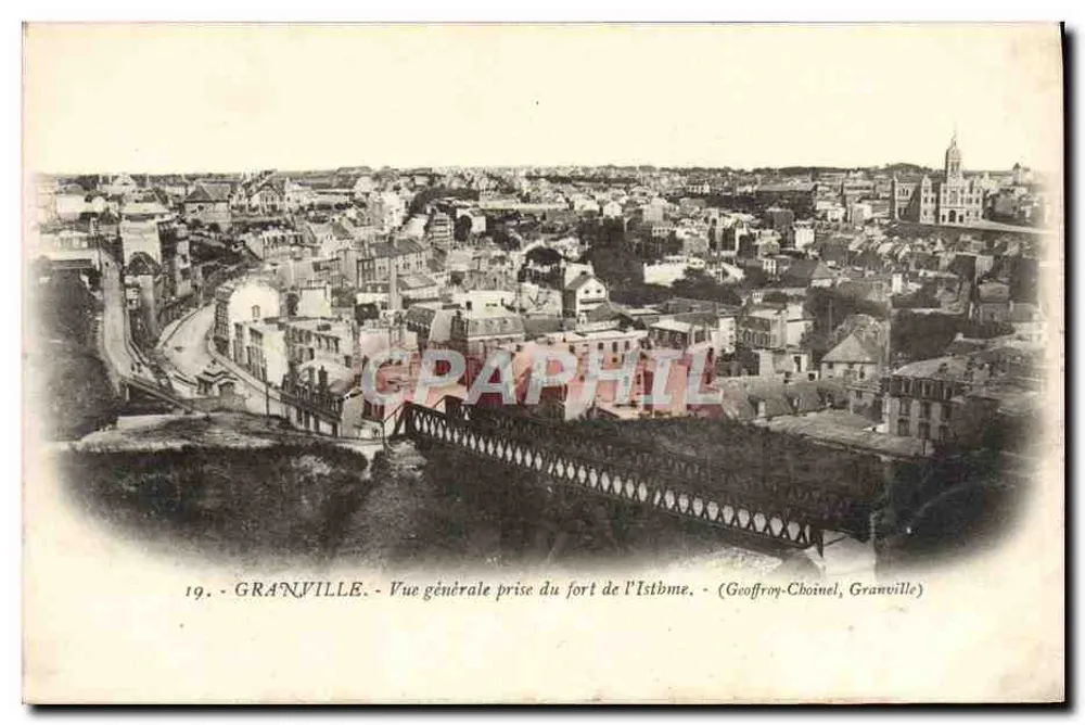 Granville — Allgemeine Ansicht vom Fort Istbme — Geoffroy-Choinel, Granville - Vorderseite