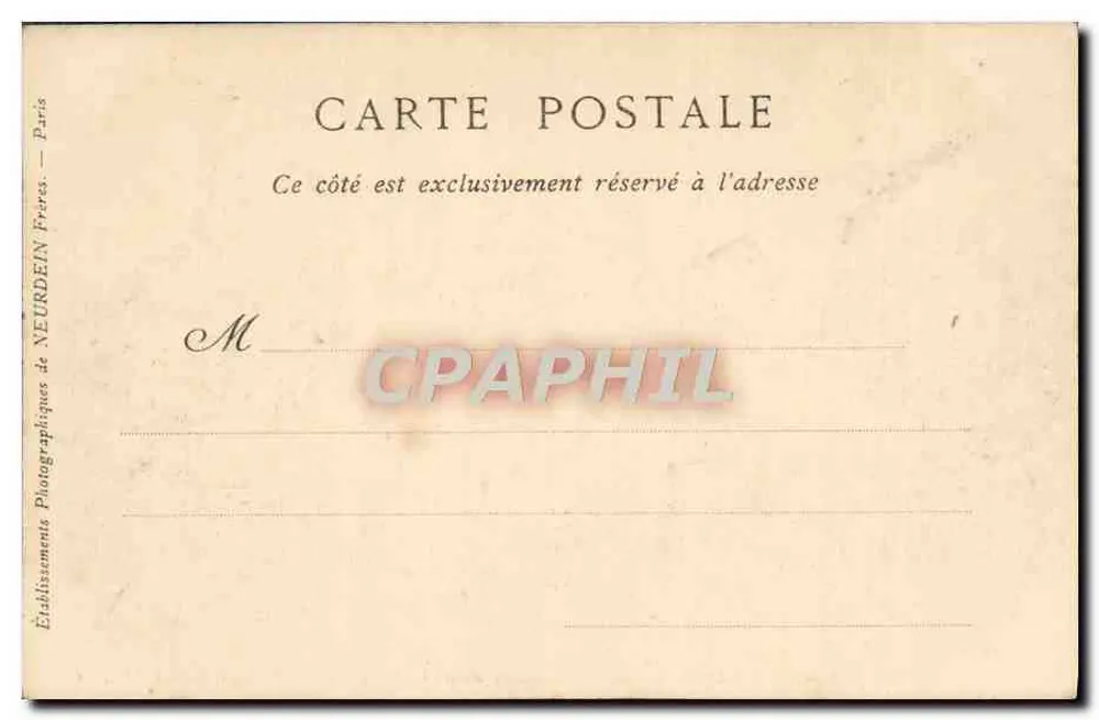 Gréville, Haus, in dem Millet geboren wurde — Collections ND Phot - Rückseite