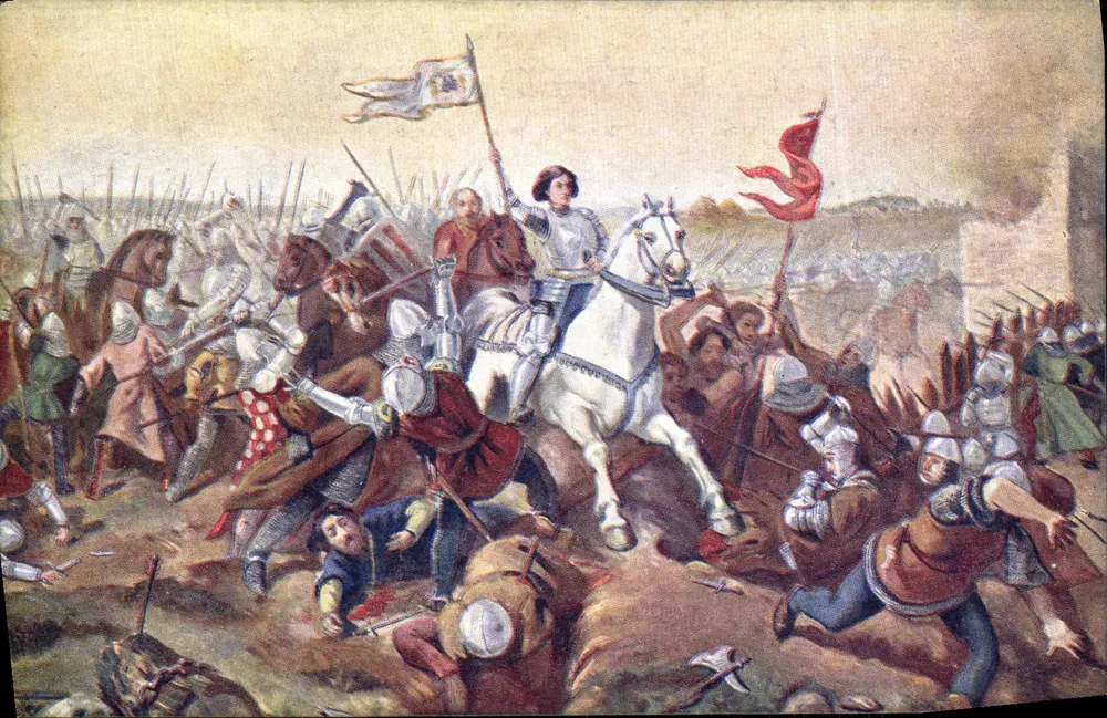 Joana d'Arc — 6º quadro — IMP. MOULLOT - MARSEILLE - Frente