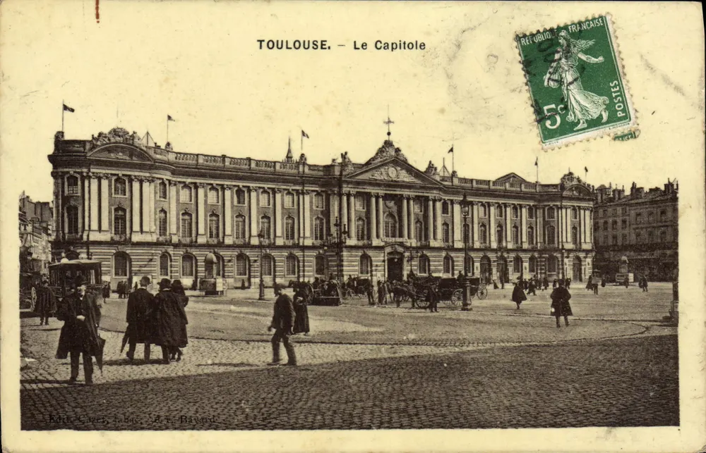 Toulouse — O Capitole — Editor Cazen, n° 439 - Frente