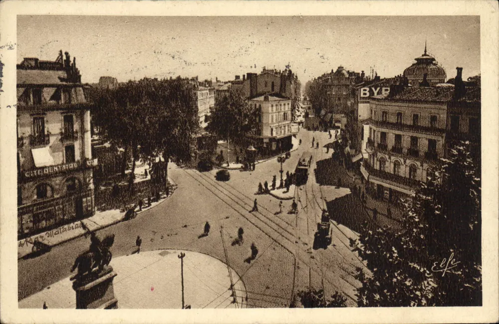 Place de la Comédie — Toulouse — Verlag Elfe, Nr. 174 - Vorderseite