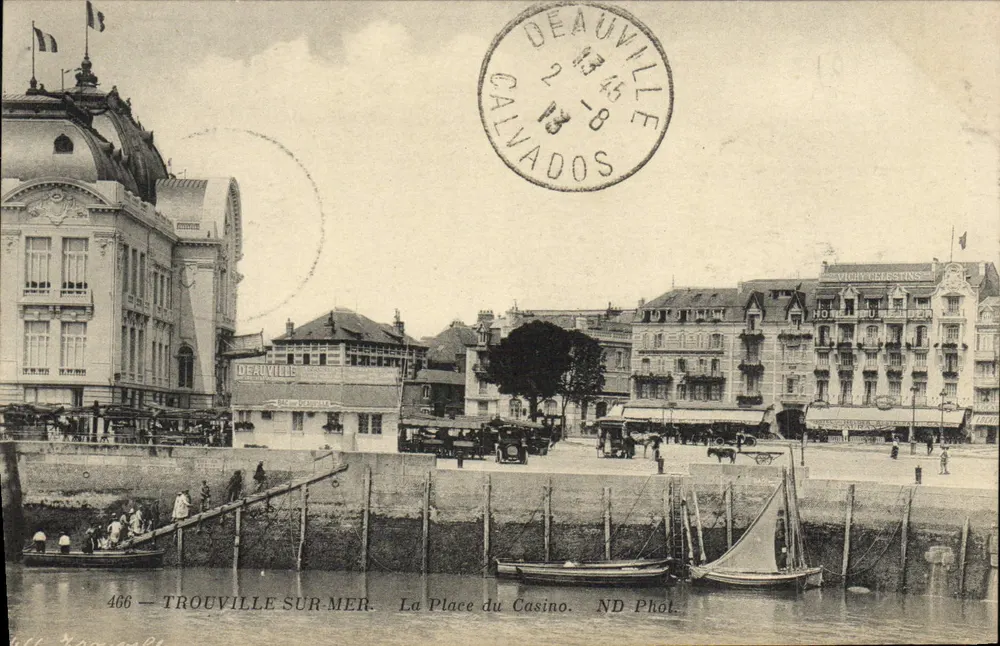 Trouville-sur-Mer — Der Casino-Platz — ND Fotografie n°466 - Vorderseite