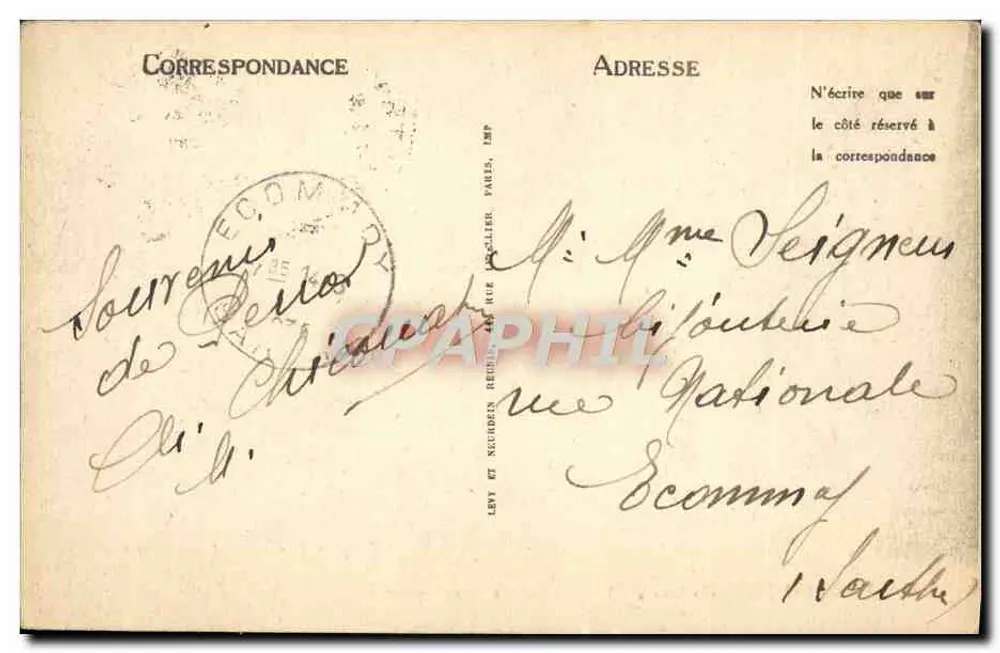 Trégastel — Felsen der Coz-Pors-Bucht — LL - Rückseite